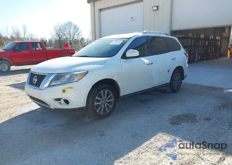 2015 Nissan Pathfinder S from USA, damaged, VIN 5N1AR2MNXFC646919